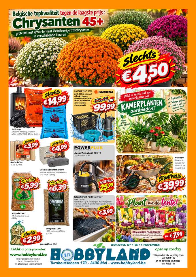 De Zondag 25/10/2026